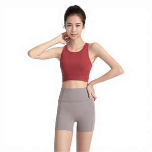 เสื้อชั้นในกีฬาสำหรับผู้หญิงแบบพรีเมียมสั่งทำขายส่ง เนื้อผ้านุ่มพิเศษ ให้ความสบายดุจปุยเมฆ ระบายอากาศได้ดี กระชับพอดีตัว เหมาะสำหรับโยคะ - Product Image 3