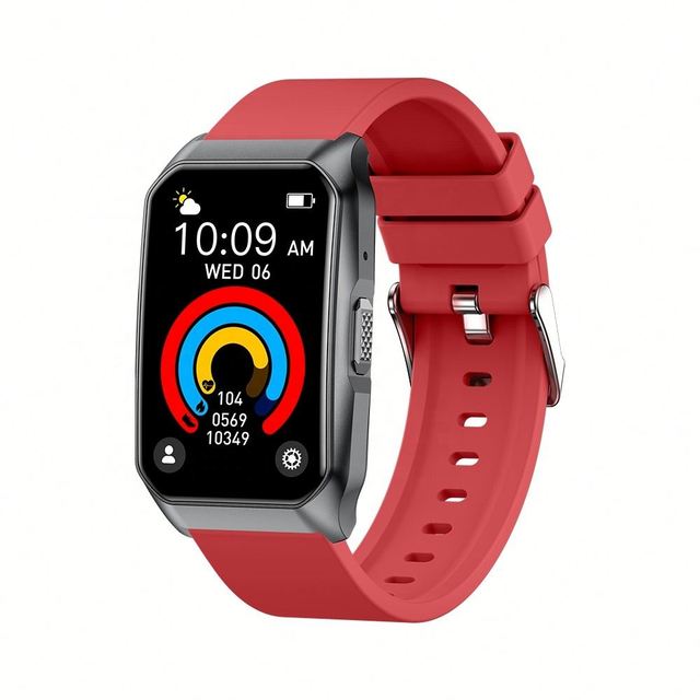 T69 Fitness and Health Tracking Smart Watch for Men and Women with HRV Heart Rate Blood Pressure Monitoring Smart Watch