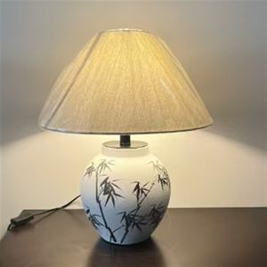 Lámpara de Mesa Estilo <span class=keywords><strong>Chabi</strong></span> Japonés, Cerámica Retro y Nostálgica, Estudio, Dormitorio, Mesita de Noche, Estilo Zen Chino Nuevo, Canción - Product Image 1