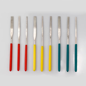 ชุดตะไบโลหะแบนเคลือบเพชรชั้นหนึ่ง ความหนา 2 มม./4 มม./6 มม. สำหรับงานลบคมและขัดเงา - Product Image 3