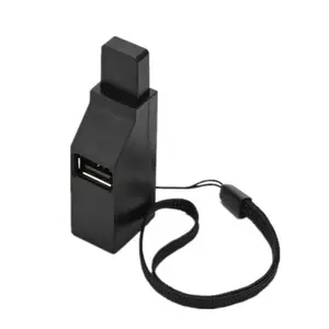 USB 2.0 HUB adaptörü genişletici Mini Splitter kutusu 3 port PC dizüstü Macbook için cep telefonu yüksek hızlı U Disk okuyucu