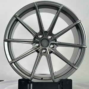 Rines Monobloque Forjados Cóncavos Profundos de 17-22 Pulgadas 5x112 5x120 en Gris Metálico para BMW M2 M3 M4 <span class=keywords><strong>Honda</strong></span> Audi Tesla Mercedes - Product Image 2