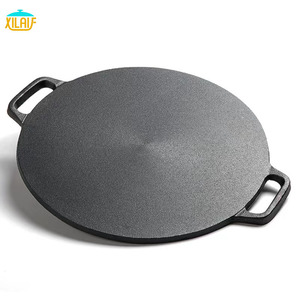 Giá tốt nhất không dính lớp phủ Hàn Quốc nướng PAN hai mặt gang Chảo bánh pizza - Product Image 2