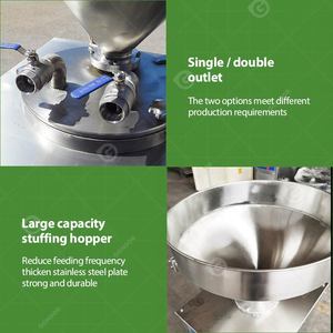Embutidora Hidráulica Industrial de Salchichas y Jamón Chorizo, Máquina para Hacer Salchichas Rusas - Product Image 4