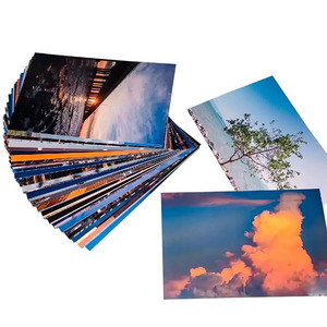 Kartu pos foto kustom cetak massal 300GSM gaya Modern kartu ucapan pribadi untuk hadiah - Product Image 5