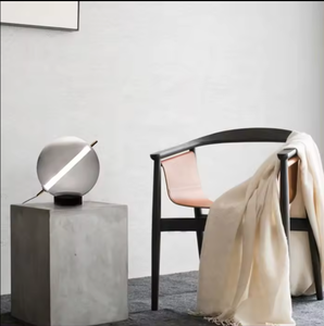 Modern Nordic Luxury <b>Bedside</b> <b>Table</b> Light Smoky Gray Wrought Iron Glass New Design Fashionable Smoky Gray Designer <b>Bedside</b> <b>Tables</b> - Product Image 1