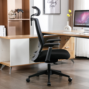 USA kho miễn phí vận chuyển văn phòng sang trọng làm việc CEO Quản lý máy tính điều hành Ergonomic cao trở lại lưới ghế - Product Image 3