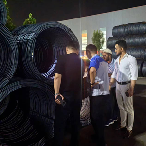 חם מכירה astm sae 1006 פחמן פלדה מוט חוט חם התגלגל נמוך פחמן Q195 חוט מוט סליל להכנת הציפורן - Product Image 2