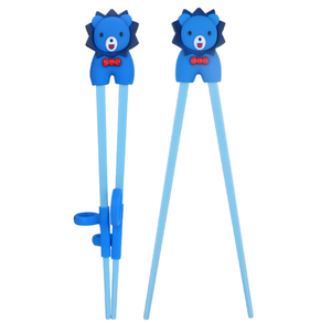 ตะเกียบฝึกหัดใช้ซ้ำได้ตะเกียบซิลิโคนสำหรับอาหารปลอดภัยสำหรับเด็ก - Product Image 4