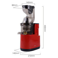 Op voorraad Grote Opening Koudgeperste Commerciële Sinaasappel Fruitpers Elektrische Huishoudelijke Groente Sap Multifunctionele Slow Juicer