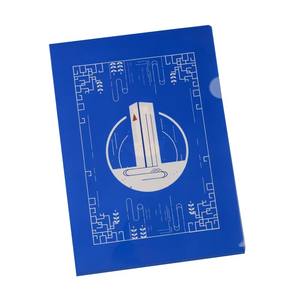 Pochettes de classement transparentes en plastique PP en forme de L, ouverture sur le dessus et sur le côté - Product Image 5