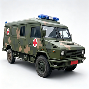 Véhicule de premiers secours tout-terrain IVEC0 2046, ambulance pour le transfert des victimes en cas de catastrophe en montagne - Product Image 1