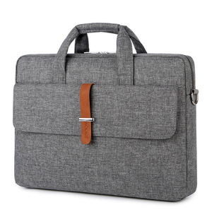 Bolso para Portátil Unisex de 15 Pulgadas, Impermeable, Portátil, Suave, de Gran Capacidad, Bolso de Hombro, Maletín de Negocios para Oficina y Trabajo - Product Image 2