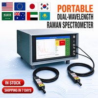Promotion : Spectromètre Raman double laser ATR3200 532nm 785nm 600mW, analyseur portable pour tests pharmaceutiques et forensins