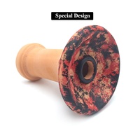 LOMINT Camouflage Graffiti Rouge Argile Narguilé Tabac Bol Shisha Chicha Narguile DIY Accessoires Dropshipping Grossistes LM-B089