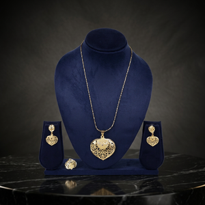 Juego de Joyería de Latón al por Mayor, Colgante de Moda, Juego de Colgantes de 14K, 18K, 24K para Mujer, Joyería de Diseño Tradicional, Oro Joyería - Product Image 1