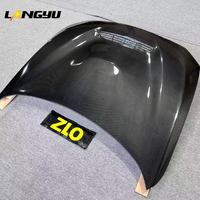Accessoires extérieurs LANGyu, capot avant style GTS pour BMW Série 1 F20 F21, Série 2 F22 F23, Série M2 F87, capot en fibre de carbone sèche