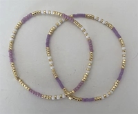 Conjunto de Pulseras Elásticas de Cuentas Coloridas Estilo Boho para Mujer, Joyería de Verano para Playa, Venta al por Mayor, Compatible con Compras al por Mayor