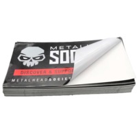Autocollant de logo de voiture de course auto-adhésif ABS et décoration extérieure en plastique pour carrosserie et fenêtre de voiture Autocollants de voiture faciles à enlever