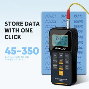 Testeur de dureté Leeb portable, duromètre numérique à rebond avec blocs de dureté pour métal, acier HL HB HRB HRC HRA HV HS - Product Image 5
