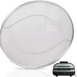 Accessoire <span class=keywords><strong>Ninja</strong></span> : Filet anti-éclaboussures double couche pour Ig600 Ig601 Ig651, passoire et égouttoir en métal pour <span class=keywords><strong>machine</strong></span> à barbecue - Product Image 1