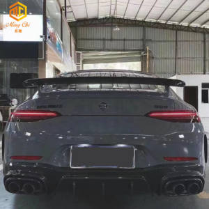 <span class=keywords><strong>Spoiler</strong></span> a doppio strato AMG GT63S in fibra di carbonio per <span class=keywords><strong>Mercedes</strong></span> Benz AMG GT63 GT50 GT53 - Product Image 2