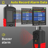 Moniteur PM2.5, moniteur de qualité de l'air portable, analyseurs de gaz, détecteur de gaz, compteur de particules, moniteur de particules de poussière PM10