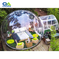 Maison gonflable de bulle de PVC de tentes gonflables transparentes Offre Spéciale de bulle pour le terrain de jeu extérieur
