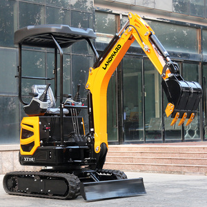 Miniexcavadora de 2.5 Toneladas Landward XT25U con Giro Cero, Motor Hidráulico para Granja, Bajo Mantenimiento, Venta al por Mayor - Product Image 6