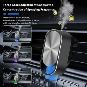 Nuevos Productos Difusor de Aroma Eléctrico Automático de Aluminio para Coche con Aceite Esencial, Recargable por USB, Mini Clip de Ventilación - Product Image 3