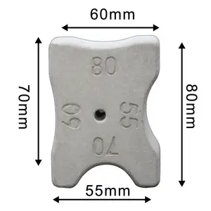 Wholesale Multi Size Concrete Spacers 35-40-45-50 Mm 45-55-60 Mm 55-60-70-80mm