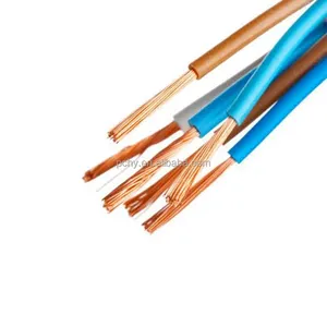 Fire Resistant PVC Insulated Electrical Wire Cable Stranded Conductor Type For Overhead And Underground Use In House Building