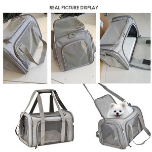 Transportadoras de Malla Flexibles para Mascotas para Exteriores Aprobadas por Aerolíneas para Perros y Gatos - Product Image 2