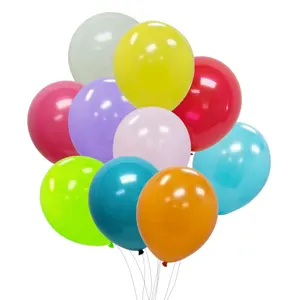 Balões de látex com 12 ", balões de cores mistas, estilos de festa, 2023