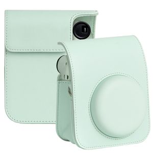 Sacs de qualité supérieure pour FUJIFILM <span class=keywords><strong>Instax</strong></span> Mini 12, étui en cuir intégral pour appareil photo avec sangle - Product Image 2