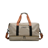 Sac de sport multifonctionnel léger pour yoga et fitness, sac de rangement pour accouchement avec séparation sec/humide, sac de voyage simple