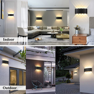 Luci <span class=keywords><strong>da</strong></span> parete a LED impermeabili per camera <span class=keywords><strong>da</strong></span> letto con cupola nera moderne lampade <span class=keywords><strong>da</strong></span> parete Ip65 all'aperto - Product Image 6