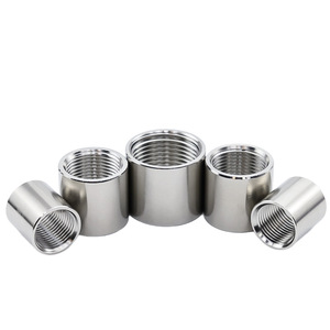 Eight Directions Stainless Steel Pipe Fitting 1/2 3/4 6/8 1 Inch Internal External Thread Welded Round 300 Series GB Standard - Product Image 1
