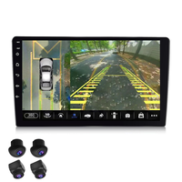 Radio Mobil Android 8 Core CPU Mendukung Fungsi 360 WIFI Carplay Android Auto Navigasi GPS Model 9 Inch