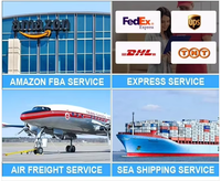 Yiwu Shenzhen Shanghai Service express porte à porte vers l'Inde Arabie Saoudite Kosovo Israël Brésil Algérie Via DHL FEDEX UPS DDU