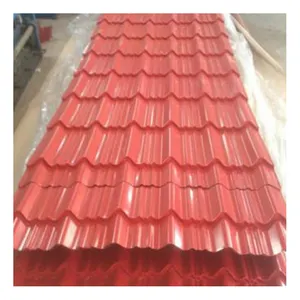 Factory Outlet House Materials Z275 Metal Roof Tile Color Coated Ppgi Roof Steel Sheet