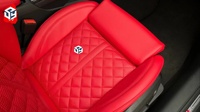 Accessoires intérieurs de voiture sur mesure pour housses de siège en cuir pour Audi A4 A5 A6 A3 Q5 Q7 TT A7 Q3 A1 Q4 Q6