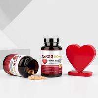 Complément alimentaire à base de plantes, 98% Coenzyme Q10 pur, capsules molles, 120 unités, antioxydant, santé cardiovasculaire, stimulant du système immunitaire pour