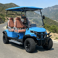 Carrito de Golf Premium para 4 Pasajeros con Color de Carrocería Personalizable, Configuración Personalizable, Diseño de Alta Velocidad con Batería de Litio