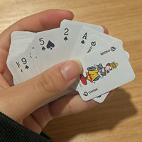 Ensemble de jeu de voyage portable personnalisé, mini-cartes de poker et dés avec boîte de rangement pour les soirées adultes