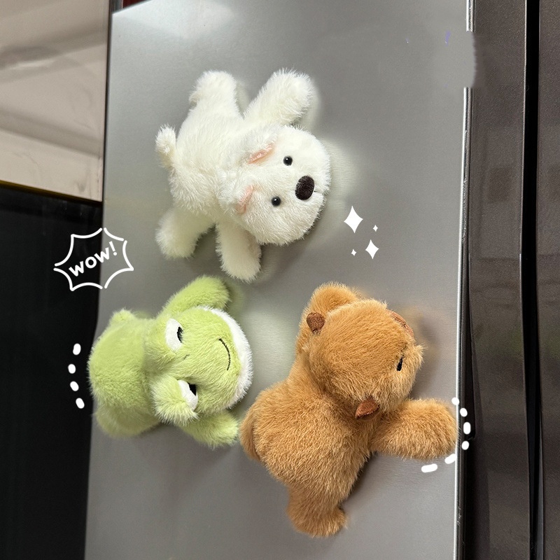 Peluche Cachorro Suave – Adorno Para Nevera, Mochila O Decoración Del Hogar, Regalo Para Niños