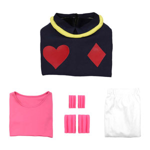 Costume de cosplay Hisoka de pointe pour homme adulte, ensemble complet Hunter X Hunter, veste, pantalon, haut en polyester - Product Image 5