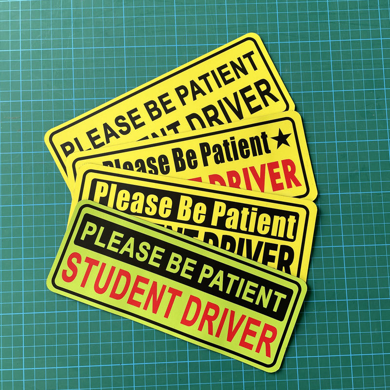 Non Fade Sticker Waterproof Fade Resistant Car Decal Sticker - Magnetic Sign