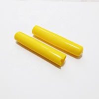 Dipping Molded PVC Thread Protectors Dust Moisture Seals Pipe Stud End Color Coding Customizable Vinyl Caps Cutting Service OEM