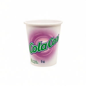 Bicchiere di Carta ColaCao 9 Oz Ecologico Biodegradabile per Bevande - Product Image 2